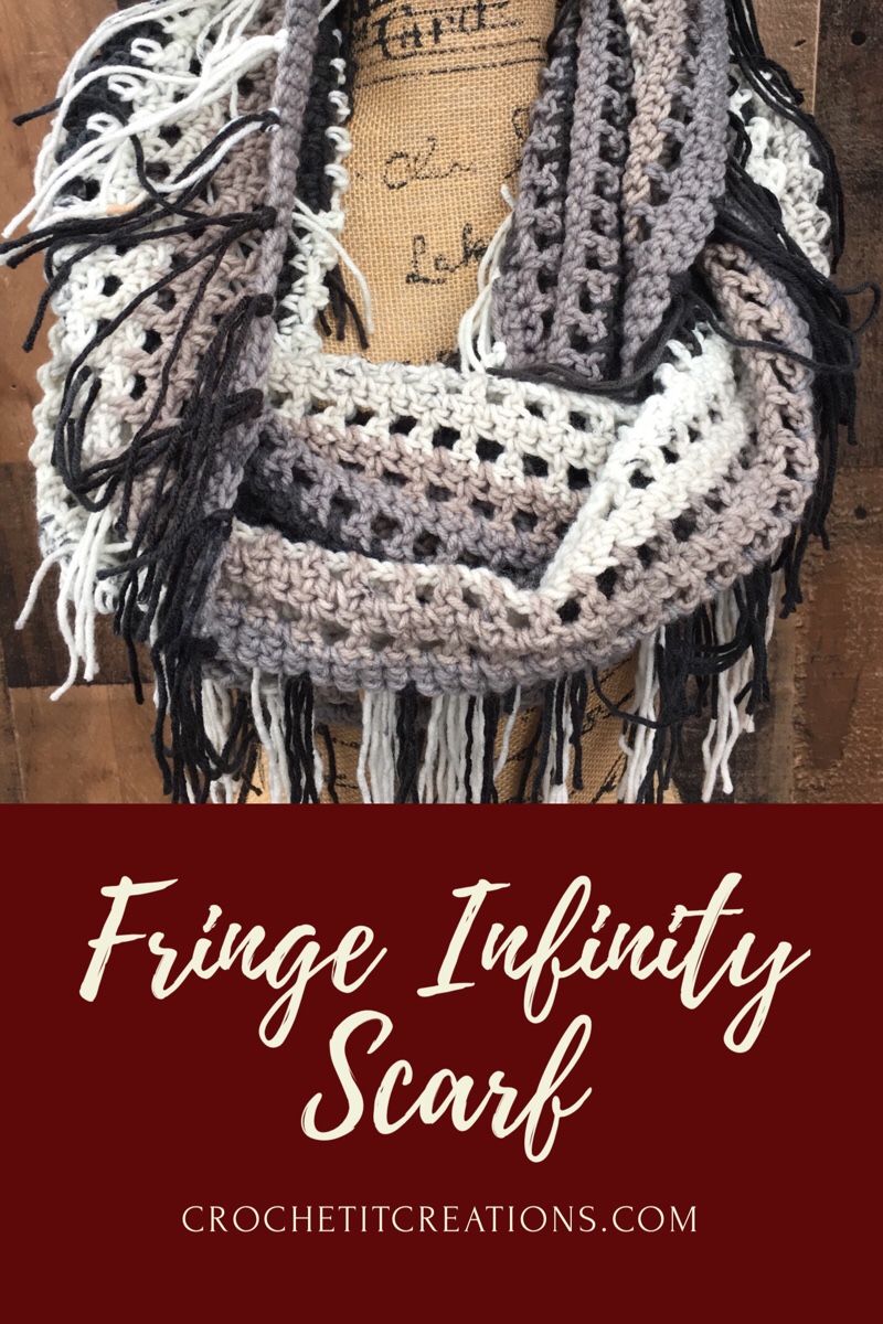 fringe infinity scarf