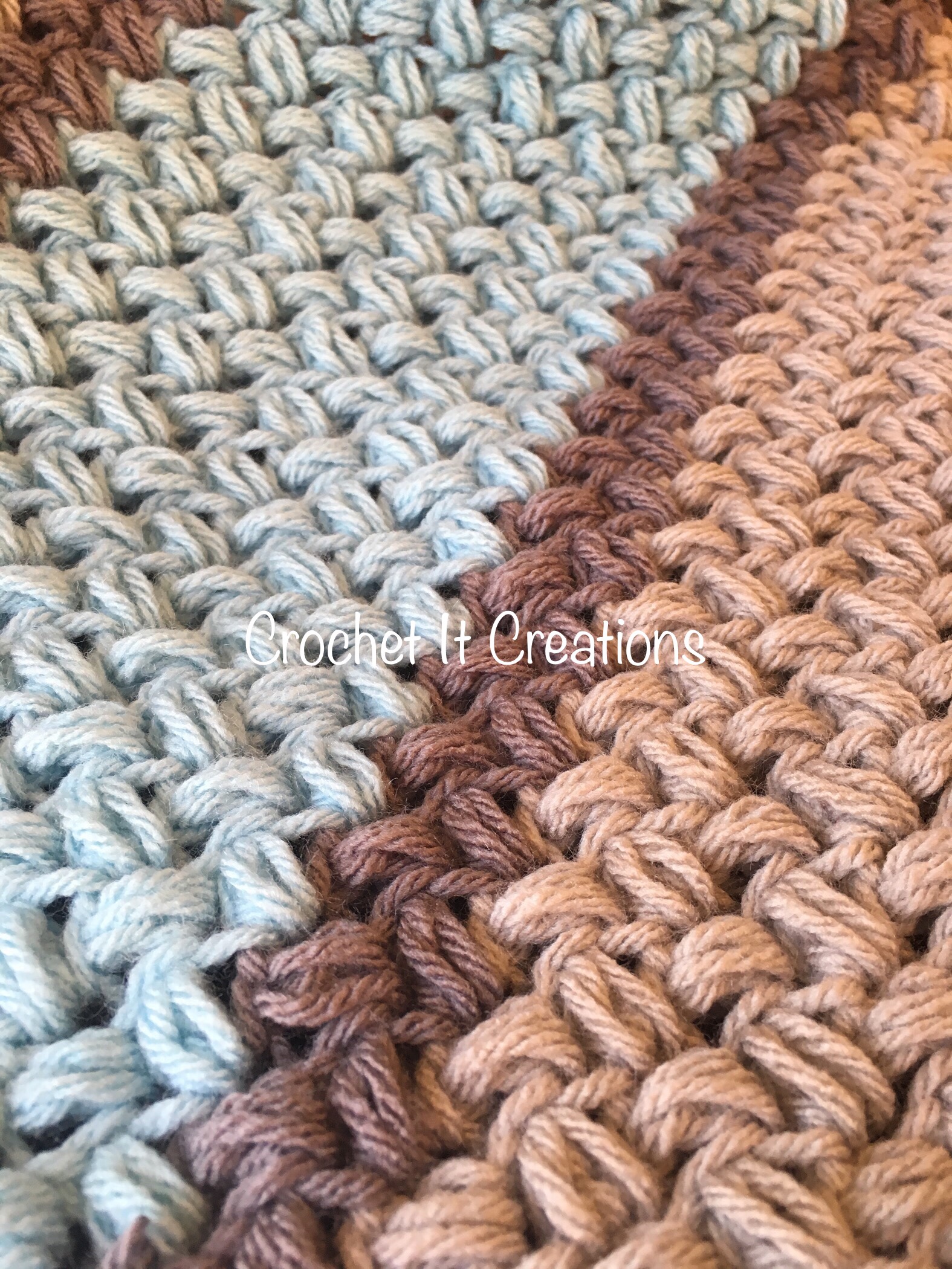 Bean Blanket Crochet Pattern - Crochet It Creations