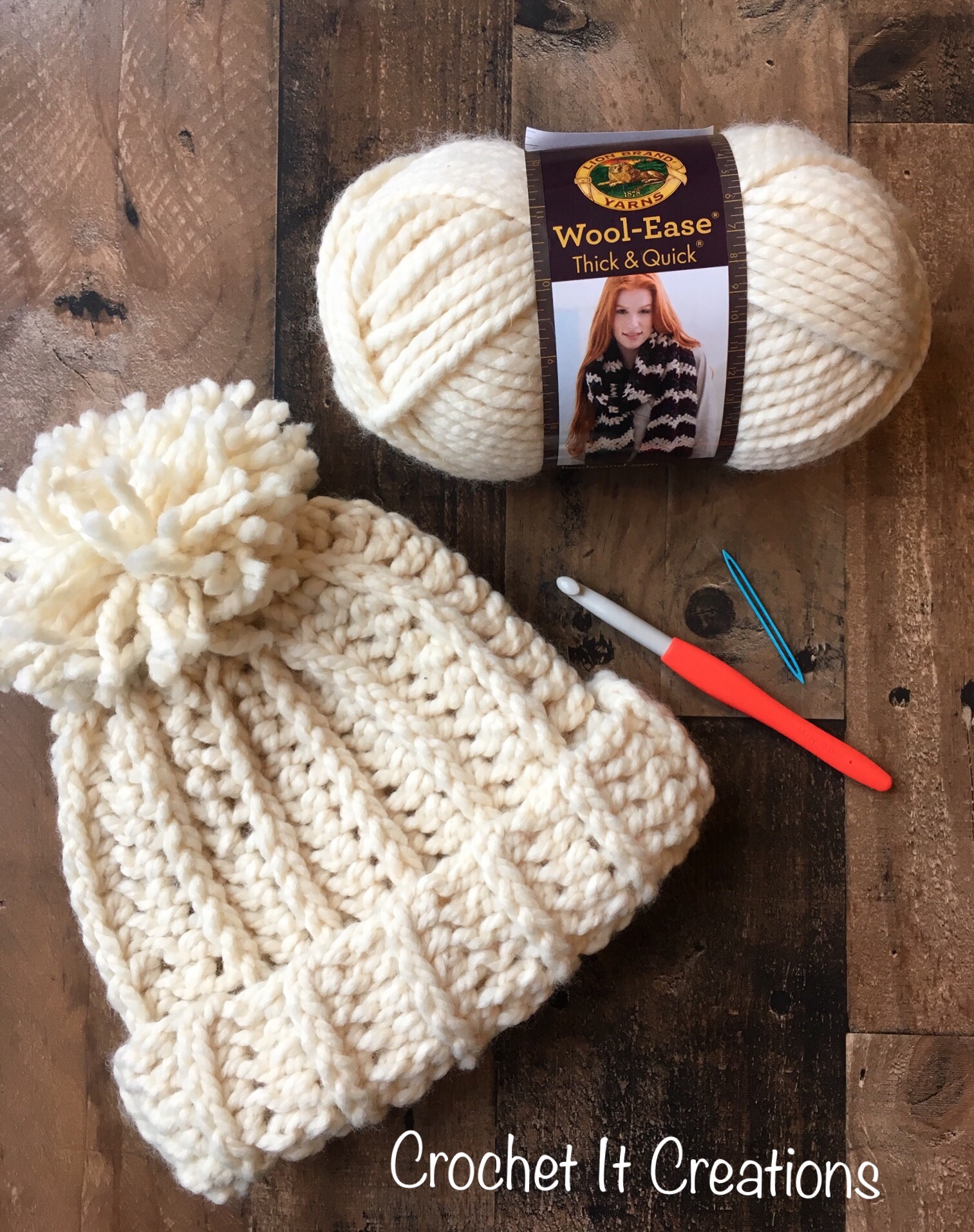 Snow Beanie Hat free Crochet Pattern