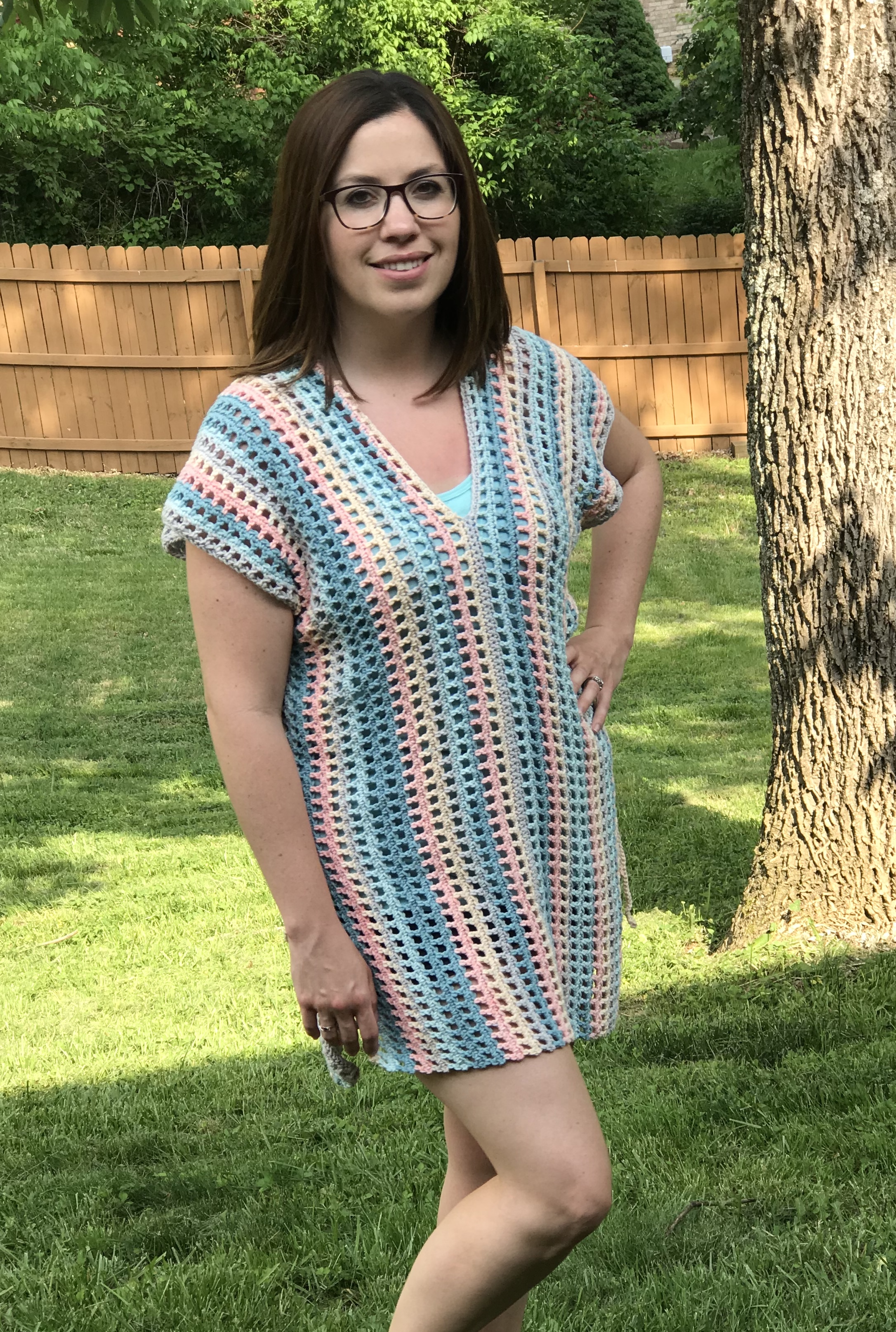 Swimsuit Beach Cover Up Free Crochet Pattern