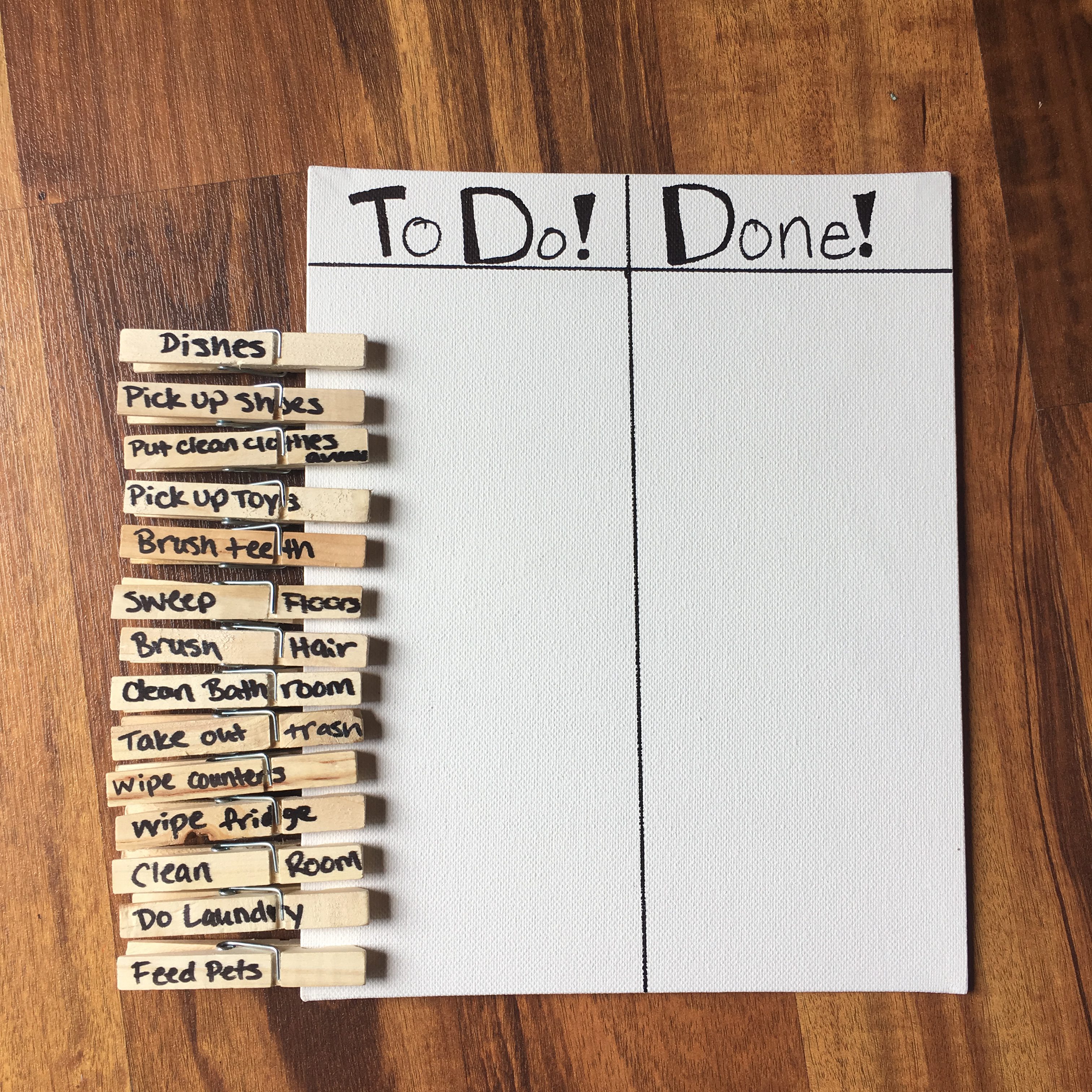 Kids Chore Chart