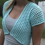 crochet shrug sweater cardigan crochet pattern