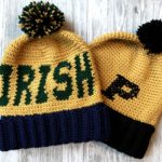 Game Day Beanie Crochet Pattern