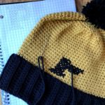 how to cross stitch on crochet