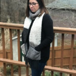 Pocket Scarf Crochet Pattern using 1 Skein of Caron Big Cakes Yarn!