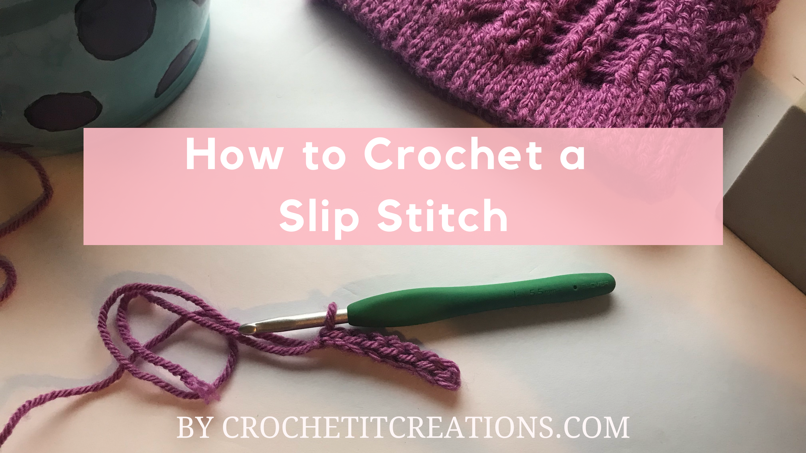 Teach yourself how to crochet