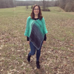 Easy Crochet poncho pattern in adult size