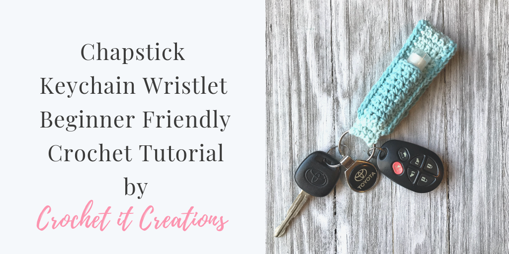 Learn how to crochet a lipbalm keychain.