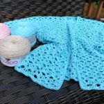 free crochet summer cardigan pattern in child to adult sizes using cotton yarn