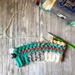 how to make a textured crochet stitch, the bean stitch