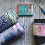 easy coffee sleeve crochet pattern