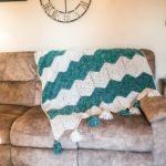 Ripple Throw Blanket Crochet Pattern