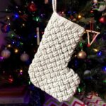 celtic weave stocking crochet